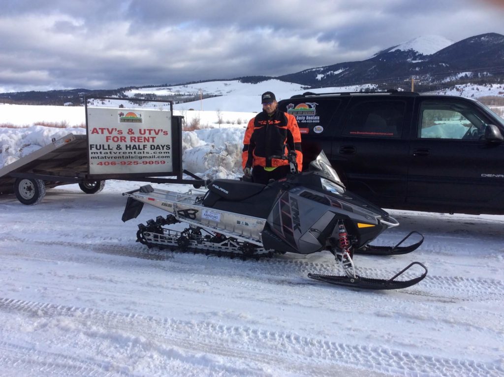 Snowmobile Rentals, Dillon MT